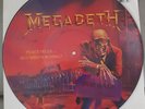 MEGADETH  - PEACE SELLS... Original 1986 Picture Disc - Excellent Condition