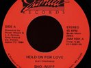 SHO-NUFF Hold On For Love 45 Jamila Rare 1984 MS Modern Soul Boogie M-