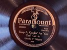Paramount 12662 Boodle It Wiggins KEEP A KNOCKIN'  Blues  78 rpm 1928  E+ hc