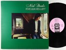 Nick Drake - Five Leaves Left LP - Island UK OG Press VG+