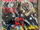 IRON MAIDEN The Number Of The Beast Vinyl Signed By STEVE HARRIS PROOF/COA