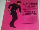 Marty Robbins Gunfighter Ballads LP Record UK CBS Mono Cowboy Big Iron Fallout