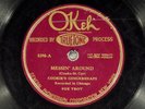 78 RPM - Cookie's Gingersnaps (Freddie Keppard)/R.M. Jones, Okeh 8390, V/V- Jazz