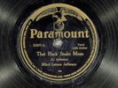 78 RPM -- Blind Lemon Jefferson, Paramount 12407,  V-/G+ Blues