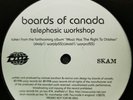 Boards Of Canada Rare Single, Nevermen Remix, Alpha And Omega Promo. Collectors