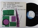 PAUL CHAMBERS QUINTET Self Titled BLUE NOTE BLP-1564 LP VG+ mono UA ya