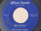 Little Jimmy Thomas DECK THE HALLS (SOUL 45) #104 PLAYS VG+ TO VG++