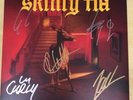 SIGNED-FONTAINES DC-LP-SKINTY FIA-BLACK VINYL-FULLY AUTOGRAPHED BY FIVE SLEEVE-M