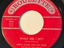 NORTHERN SOUL Anita Humes & The Essex WHAT DID I DO Roulette 45 rare Canadian