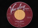 John Lee Hooker blues 45 Rosie Mae bw Little Wheel on Vee-Jay