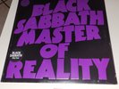 33T Vinyl - Black Sabbath Master Of Reality - New Under Blister