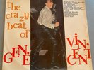 GENE VINCENT - THE CRAZY BEAT OF hyperrare ITALY Vinyl LP VG+/VG