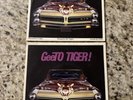 THE TIGERS GEETO HOT ROD CLASSIC WITH PROMO PICTURE SLEEVE 45 RPM RARE