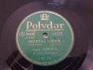 PAUL GODWIN Polydor 25114 TANGO 78rpm MUSTALAINEN / JALOUSIE