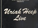Uriah Heep Live PINK RIM; STAPLED BOOKLET Island 2xVinyl LP