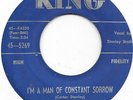 STANLEY BROTHERS I'm A Man Of Constant Sorrow on King bluegrass 45 HEAR