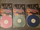 3 Porno For Pyros LP Vinyl Record Original 1993 JANES ADDICTION Pink Clear Blue