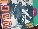 RARE ORIGINAL Judge Bringin It Down Green Colored Vinyl Record Punk Rock
