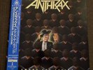 ANTHRAX AMONG THE LIVING JAPAN PRESS OBI POLYSTAR 1987 METALLICA SLAYER EXODUS