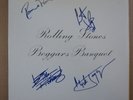 Rolling Stones Beggars Banquet Autographed ALL Signed Richards Jagger Wood Watts