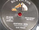RCA VICTOR 20-6420 Elvis Presley 78 rpm ROCK n ROLL VV+