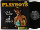 Chet Baker & Art Pepper - Playboys LP - World Pacific - PJ-1234 Mono DG