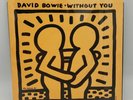 SLEEVE ONLY Keith Haring / David Bowie : Without You/Criminal World 45 EMI/US