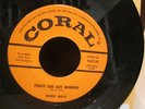 20A M- rockabilly Buddy Holly peggy sue got married Coral 62134 side 2 crying