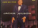 JACKIE WILSON - He's So Fine 1958 BRAZIL PRESS VINYL LP Unique CORAL CMLP11551