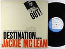 Jackie McLean - Destination Out LP - Blue Note - BST 84165 DG RVG Ear NY USA VG+