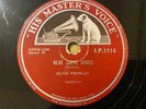 ELVIS PRESLEY - Blue Suede Shoes - RARE IRISH PRESS RED LABEL 78 RPM HMV IRELAND
