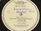 ROSTROPOVICH cello SCHUMANN TSCHAIKOWSKY 1961 ED1 WHITE LABEL DGG PROMO LP MINT