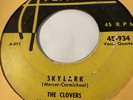 THE CLOVERS SKYLARK/ DON’T YOU KNOW I LOVE YOU  Atlantic 934 R&B