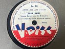V DISC WW2 78 RPM- Blue skies - Frank Sinatra & Tommy Dorsey Orchestra - No. 1