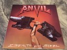 Anvil ‘Strength Of Steel’ 1987 rare oop vinyl record album LP Metal Blade 73267