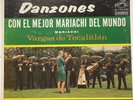 MARIACHI VARGAS DE TECALITLAN -DANZONES CON EL MEJOR MARIACHI- 1964 MEXICAN LP