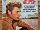 EP 45T – Johnny Hallyday / Richir, Titres ROUGE, Avec Joey & The Showmen (M-/NM)