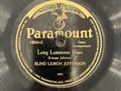 Blind Lemon Jefferson Paramount 12354 ‘Got The Blues’ V 78 Blues 78 RPM