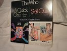 THE WHO - A QUICK ONE, SELL OUT -, ROCK, Double VINYL RECORD Set VINTAGE