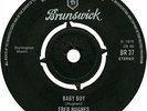 Fred Hughes / Johnny Jones And The King Casuals - Baby Boy / Purp