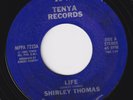 SHIRLEY THOMAS Life RARE M- modern soul 45 So Much Love ELECTRO boogie HEAR