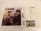U2 : LP OCTOBER - FRANCE FULLY SIGNED