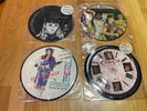 Culture Club 7 inch picture discs x 4  victims, hurt me, time, miracle Ex