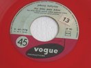 Johnny Hallyday / itsy bitsy petit bikini / 45T single rouge Juke Box