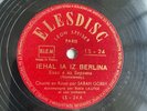 78 RPM Russian SARAH GORBY -Iehal ia iz Berlina - Kostia Moriak  ELEDISC 24