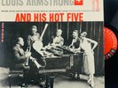 LOUIS ARMSTRONG HIS HOT FIVE Story Vol 1 1956 DG Mono COLUMBIA 6 EYE CL 851 NM
