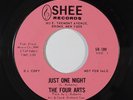 Northern Soul 45 FOUR ARTS Who Do You Think You Are/Just One Night on Shee VG+