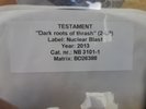 Testament  – Dark Roots Of Thrash-  LP - test pressing- thrash