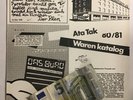 ATA TAK DÜSSELDORF WARENKATALOG 1980 / 1981 FLYER 80ER JAHRE DER PLAN DAF