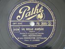 French West Indies Abel Beauregard La Guadeloupeenne French 78RPM Pathe PA 2685